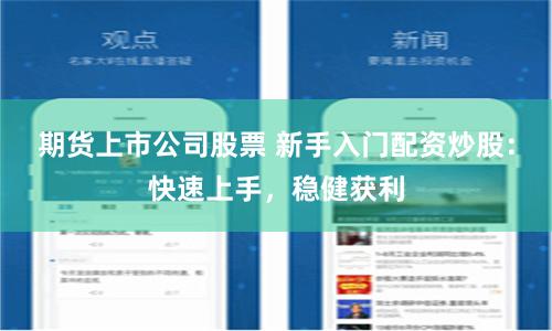期货上市公司股票 新手入门配资炒股：快速上手，稳健获利