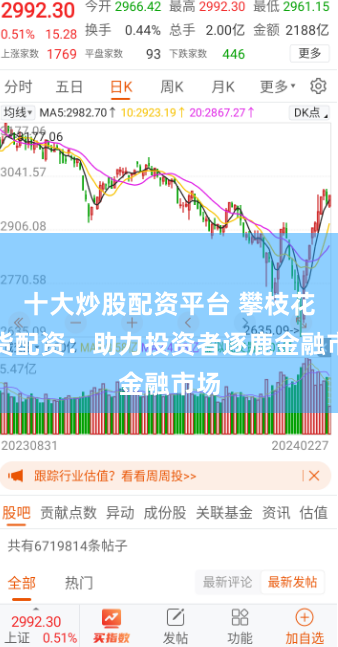 十大炒股配资平台 攀枝花期货配资：助力投资者逐鹿金融市场